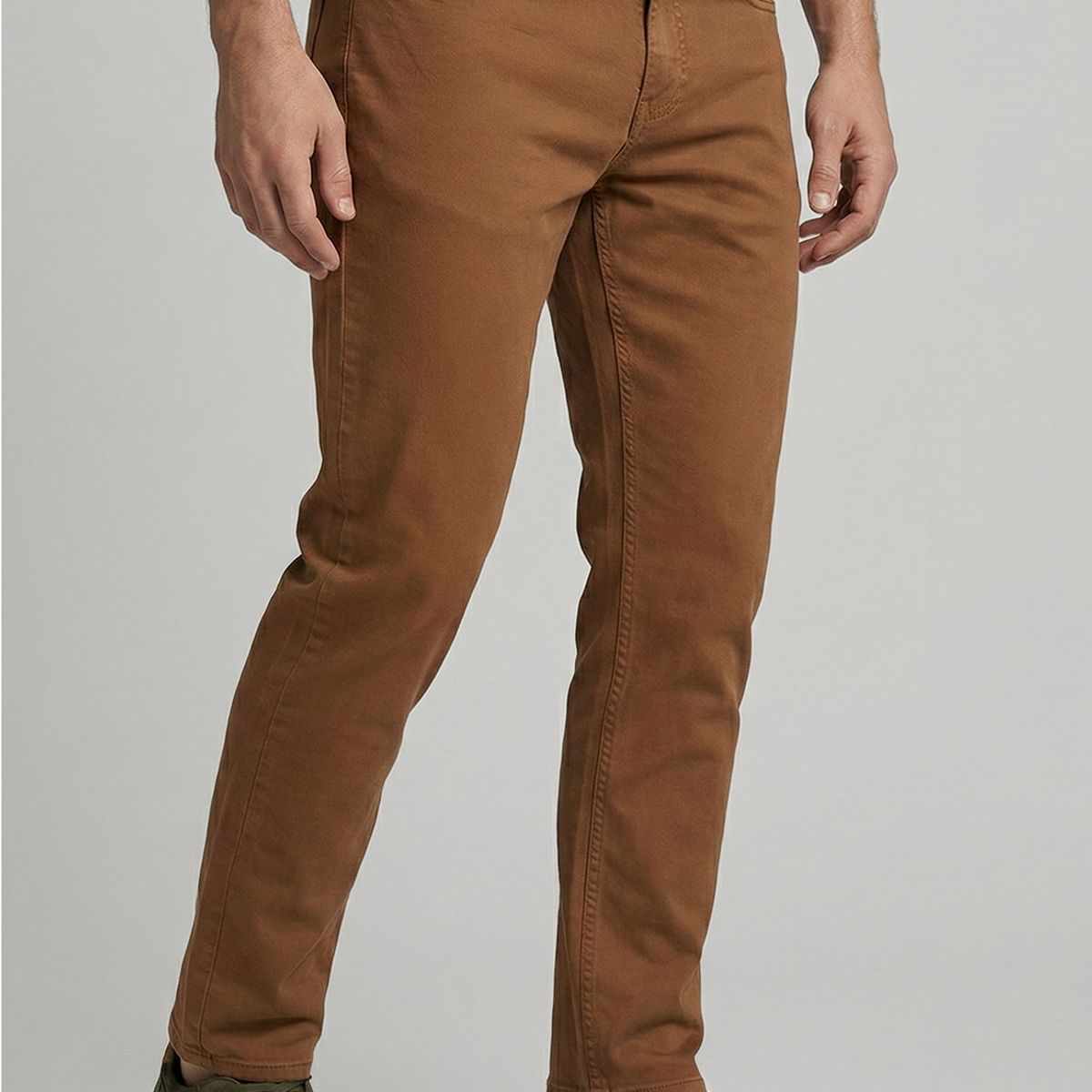 FEROUCH - Pantalón Oklahoma Camel Ferouch