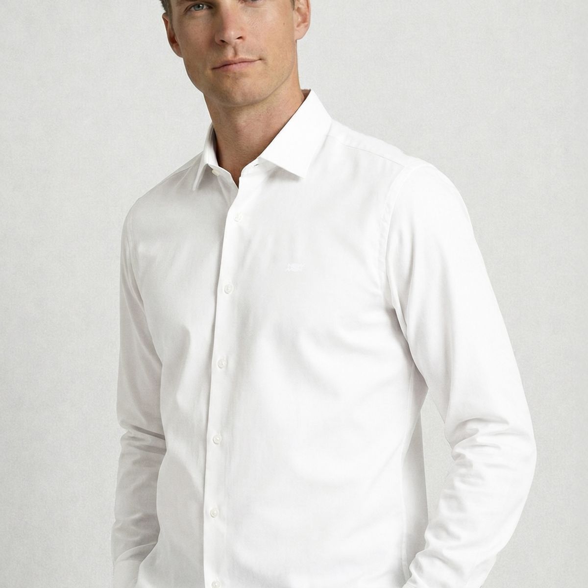 NEW MAN - Camisa London White New Man