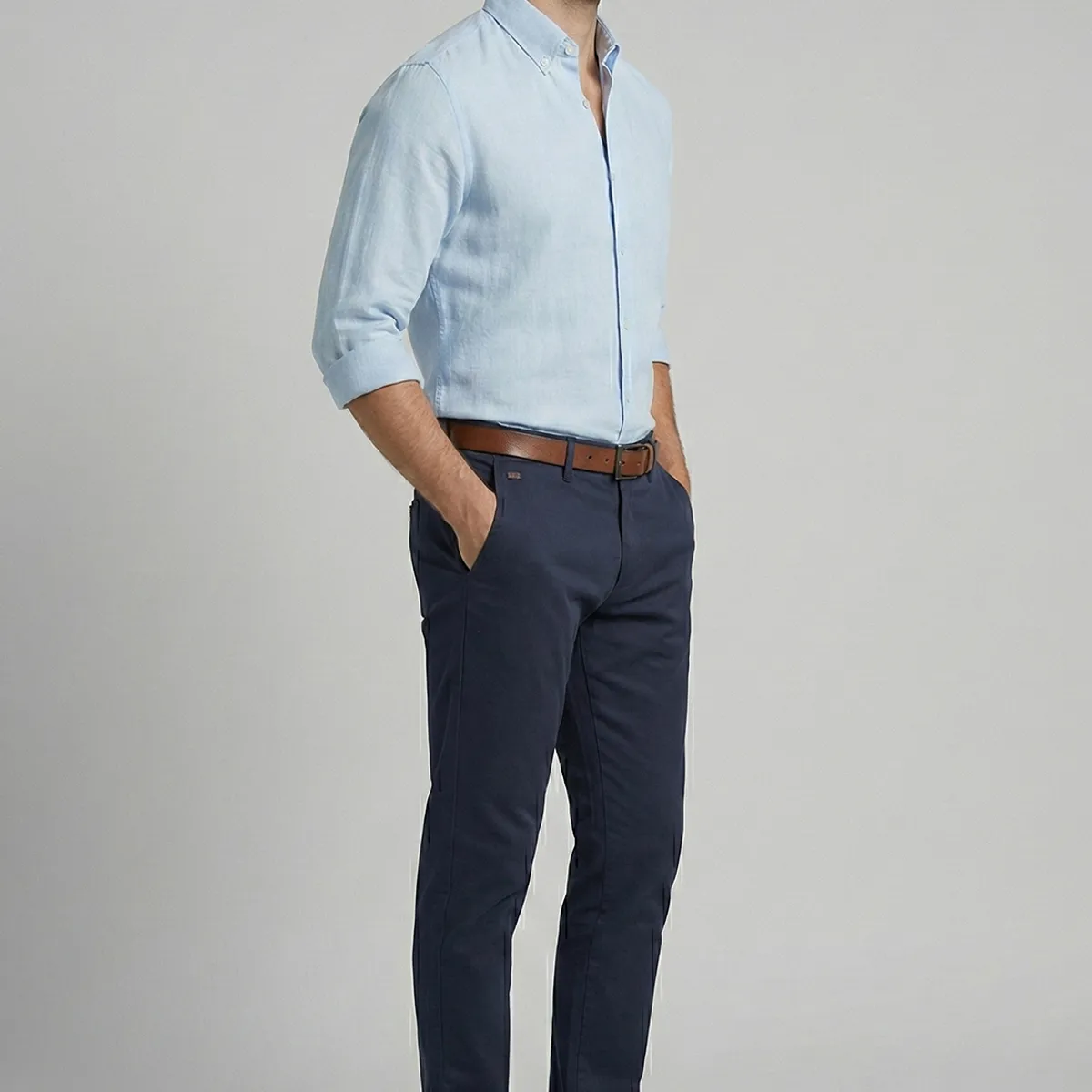 FEROUCH - Pantalón Lowell Navy Ferouch