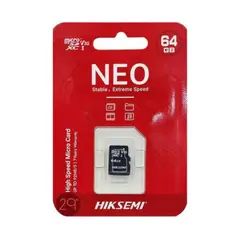 HIKVISION - Tarjeta microSD Hiksemi C1 NEO 64 GB UHS-I