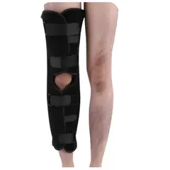 GENERICO - Inmovilizador Ortesis Ferula Rigida Con Placa Para Rodilla Talla S