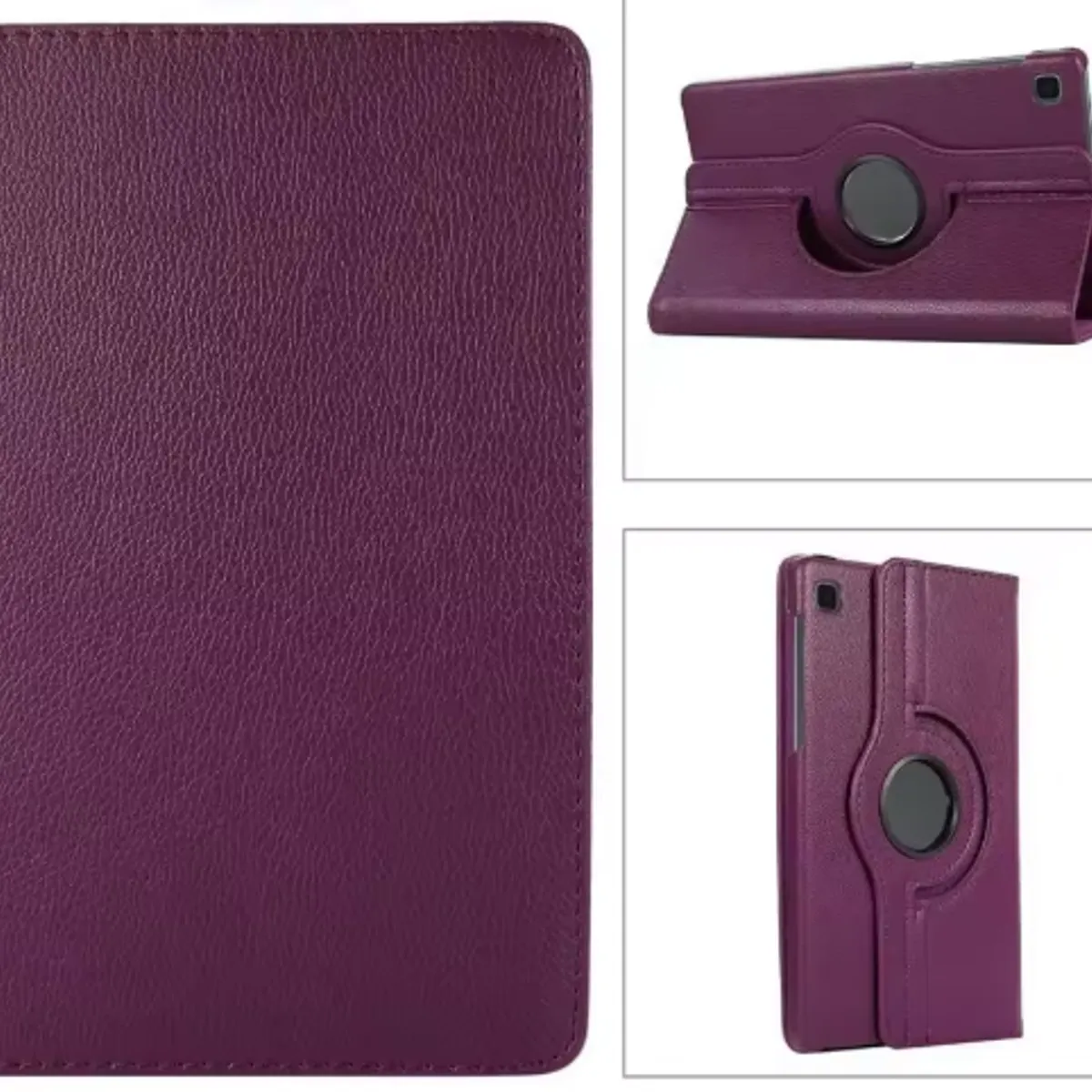 GENERICO - Carcasa Funda Giratoria Para Tablet Samsung A9+ Plus 11 X210 Morado