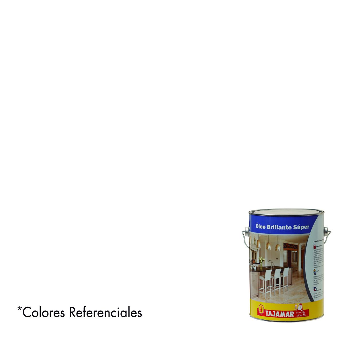 TAJAMAR - Óleo Brillante Super Blanco Tajamar Galón