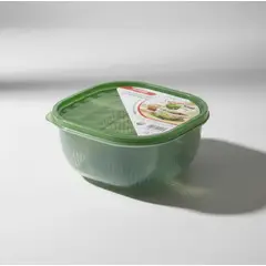 GENERICO - Contenedor escurridor doble con tapa 165cm x 78cm