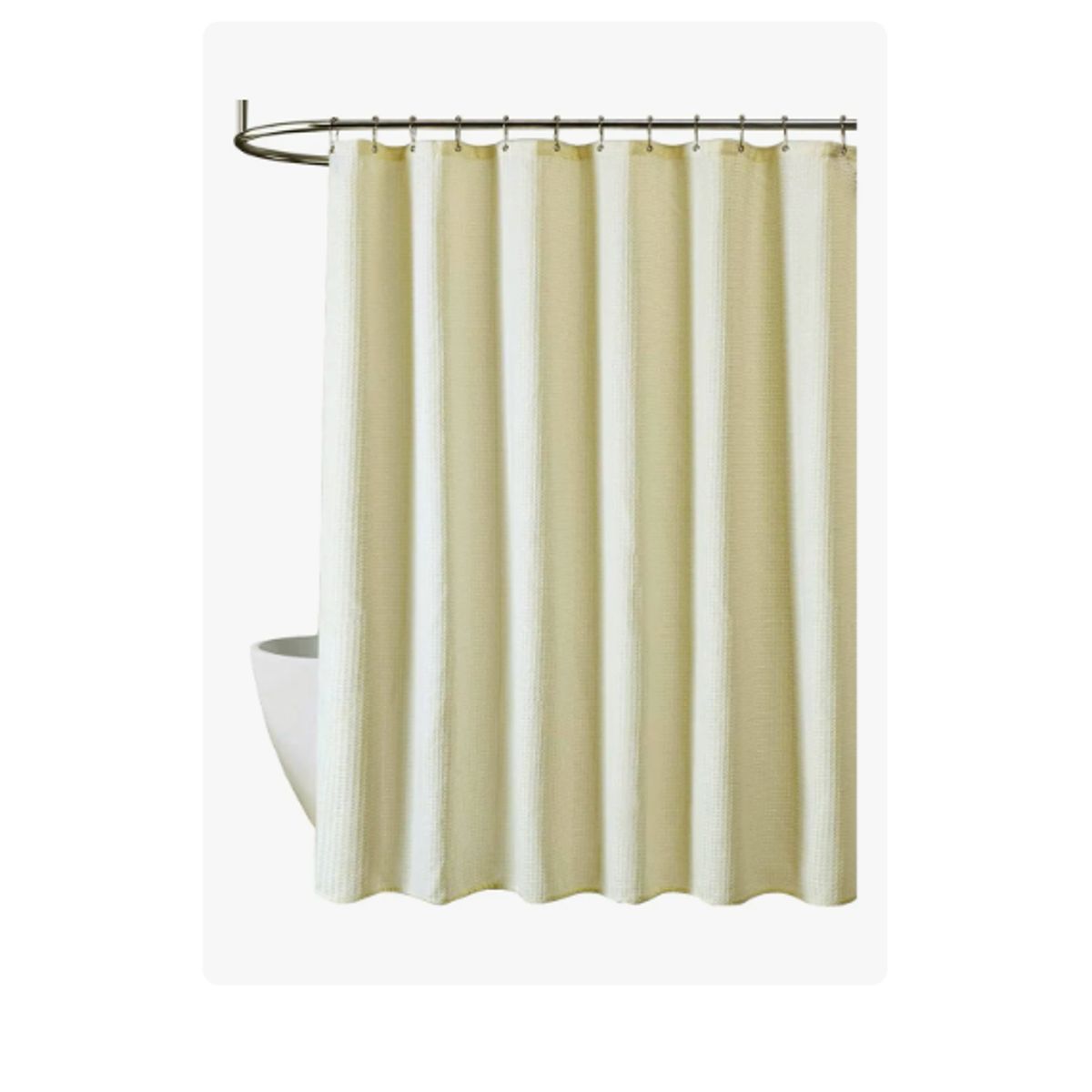 GENERICO - Cortina Baño Ducha Impermeable Casatua Con Iman Y Forro