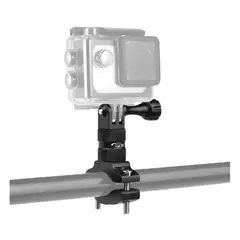 GENERICO - Soporte Manillar 360° Aluminio Bici Para Gopro 13 12 11 10 9 Negro