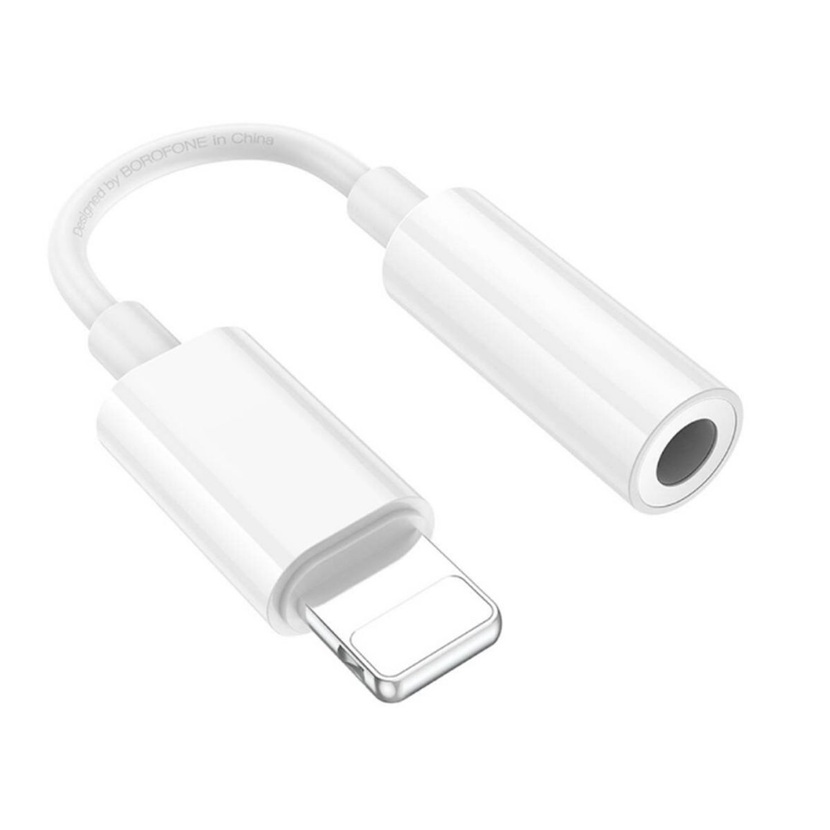 BOROFONE - Adaptador Audio Tipo Lightning a Jack 35mm Borofone BV21