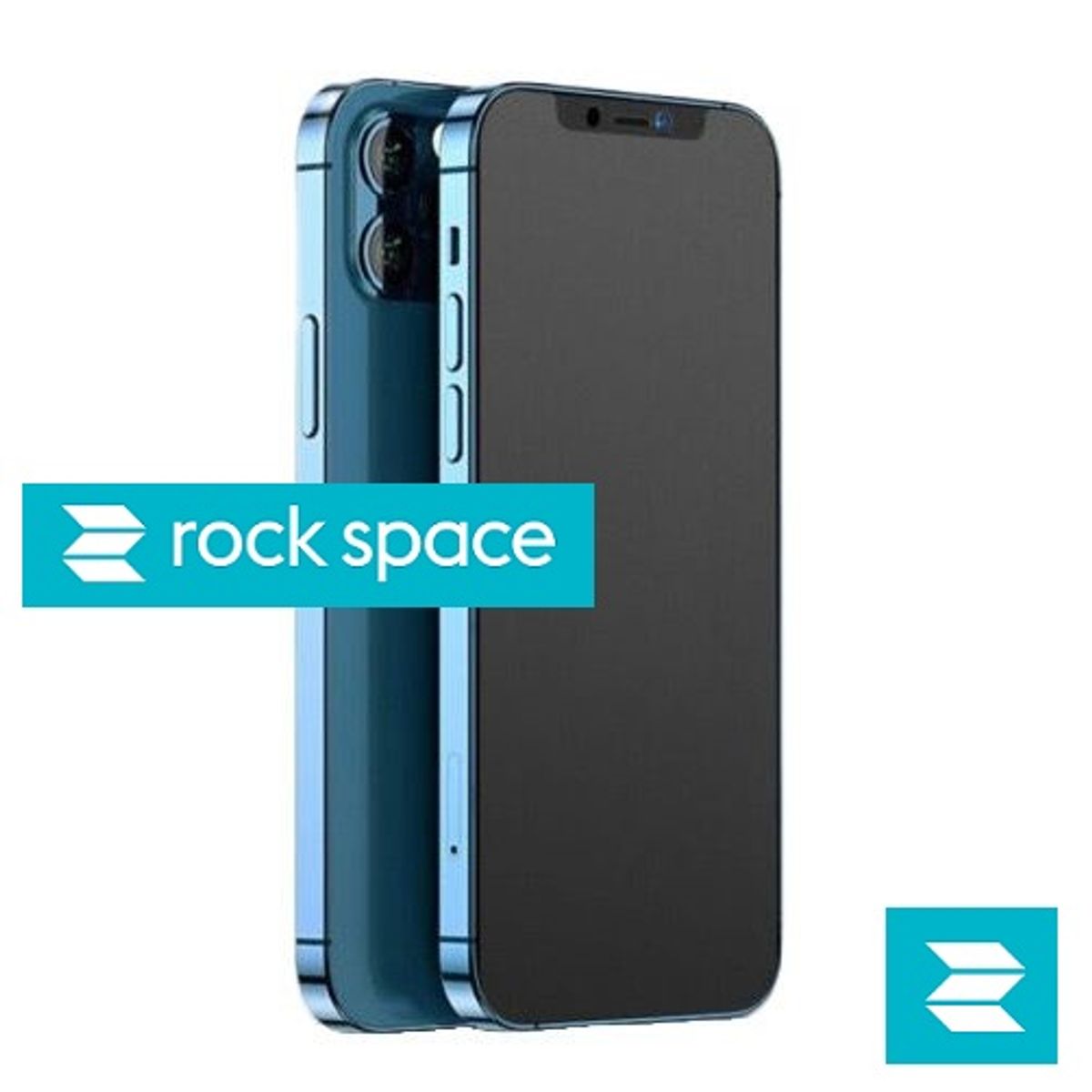 ROCK SPACE - Lámina Matte Antihuella para IPhone 12Mini ROCK SPACE antigrasa