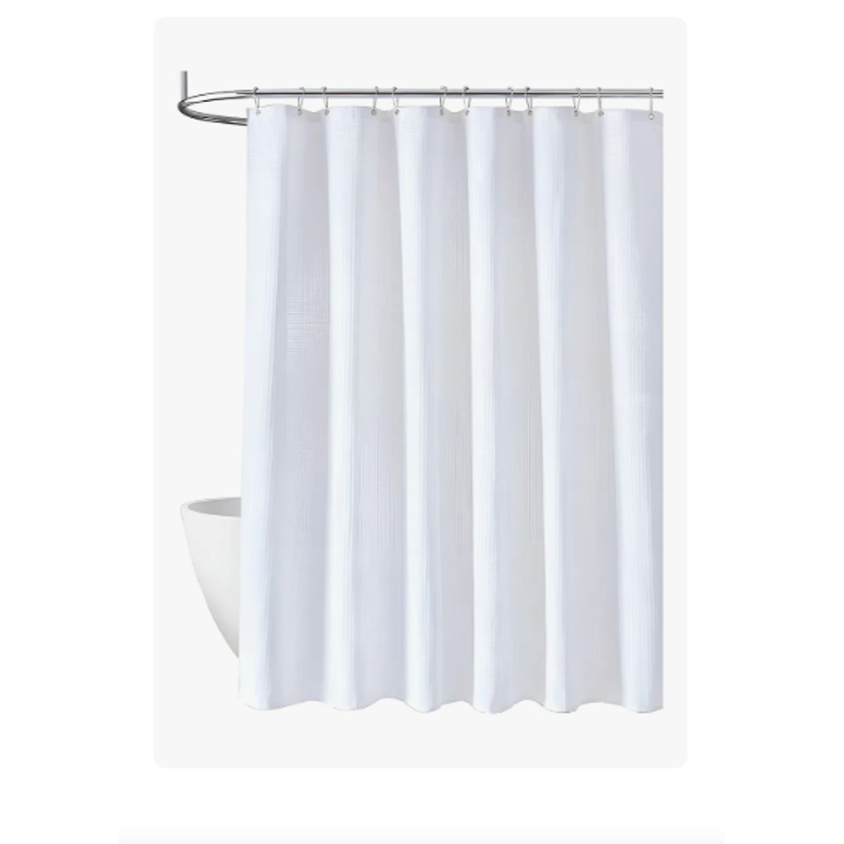 GENERICO - Cortina Baño Ducha Impermeable Casatua Con Iman Y Forro