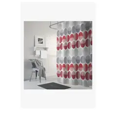 GENERICO - Cortina De Baño 180x180- Color CIRCULAR