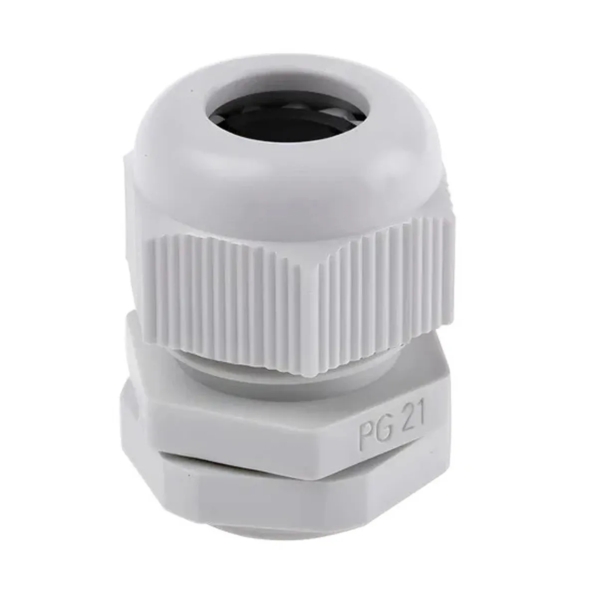 SOLIOT - Prensa Estopa Pg21 Ip68 (13-18mm) Blanco 10 Unidades