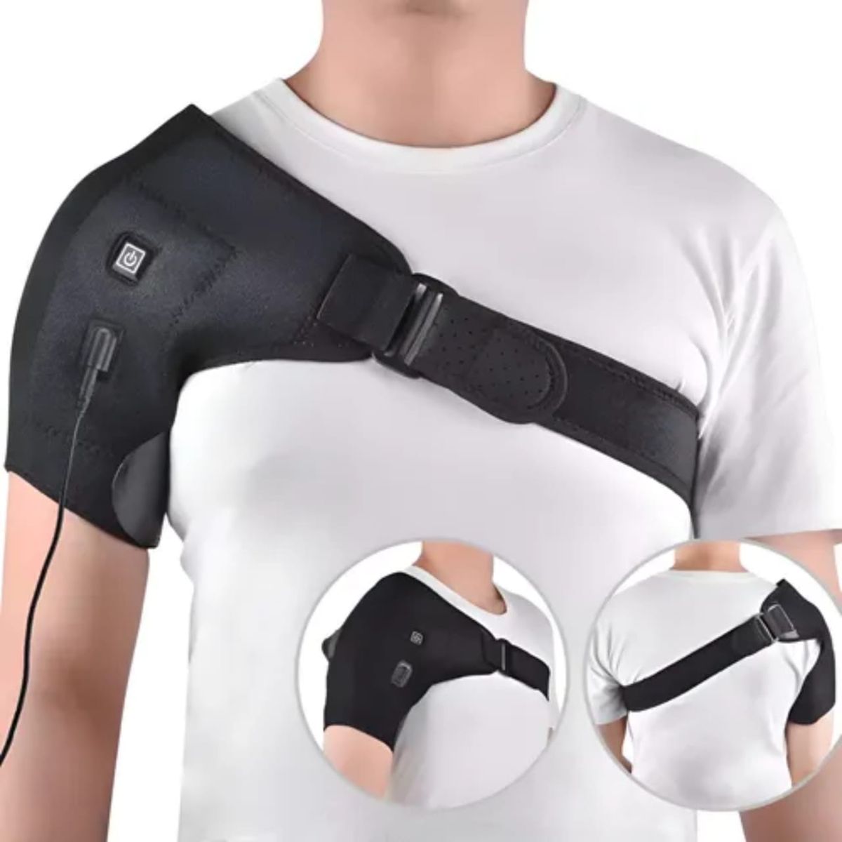 MOVI - HOMBRERA CON CALOR TERAPÉUTICO AJUSTABLE