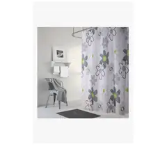 GENERICO - Cortina De Baño 180x180- Color Blanco