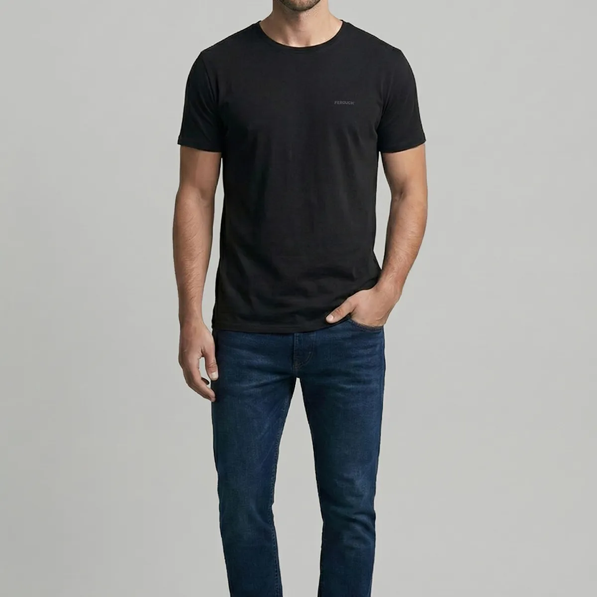 FEROUCH - Polera Chicago Black Ferouch