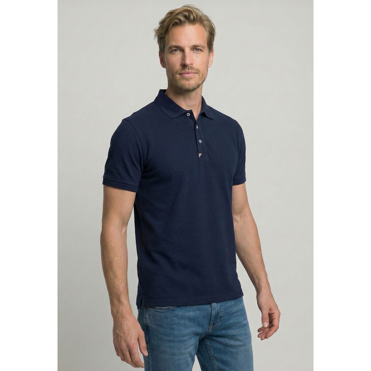 NEW MAN - Polo Nantes Blue New Man