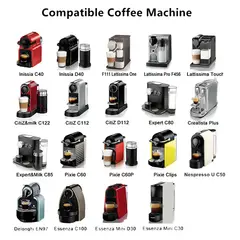 GENERICO - Pack Kit 3 Capsulas Reutilizables Para Cafetera Nespresso