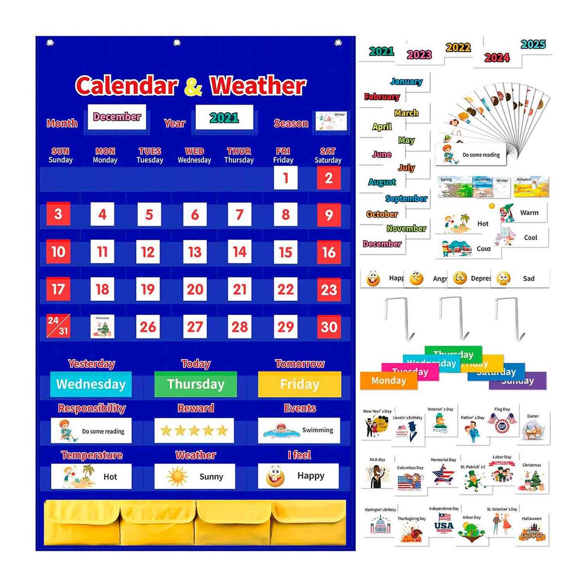 GENERICO - Calendario Mural Ingles