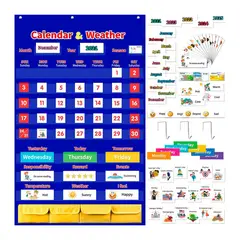 GENERICO - Calendario Mural Ingles