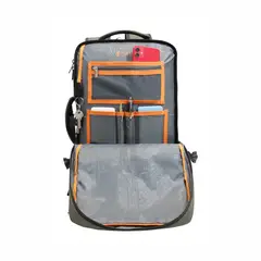 GENERICO - Mochila Viaje Expandible Journey Reverse Verde NEGRO BELUG