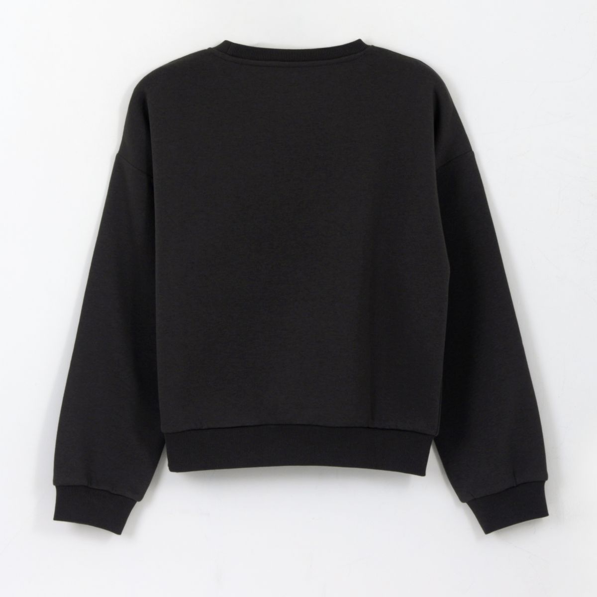 DISNEY - Polerón Cerrado Niña Mickey Lineal Negro Disney