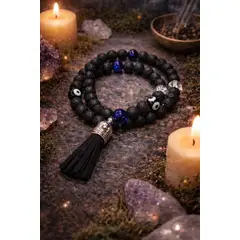 MORLAN - Japa Mala Código Sagrado 45 Cuentas + Códigos Sagrados