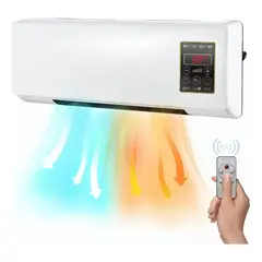 MUNDO MAGIA - Calefactor Para Pared Eléctrico Y Refrigeración Hogar