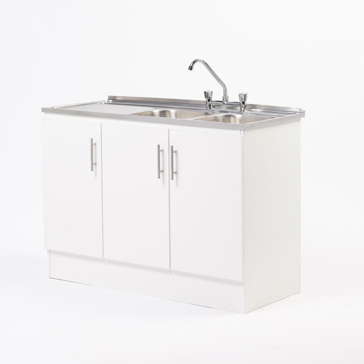MOBELTEK - Mueble de Cocina Kit  Lavaplatos 120cm Secador Izquierdo