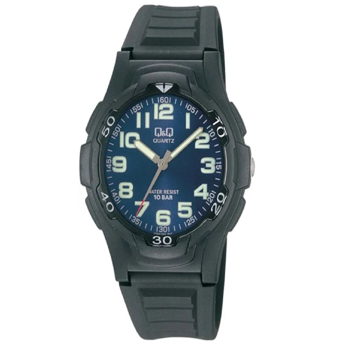 Q&Q - Reloj VP84J003Y Hombre Análogo Negro
