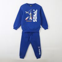 Conjunto Buzo Niño en Acción Azul