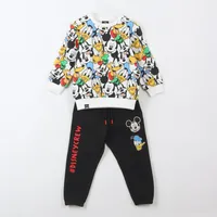 Conjunto Buzo Niño Print Mickey & Friends Blanco