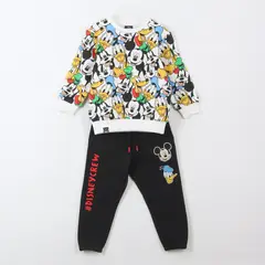 DISNEY - Conjunto Buzo Niño Print Mickey & Friends Blanco