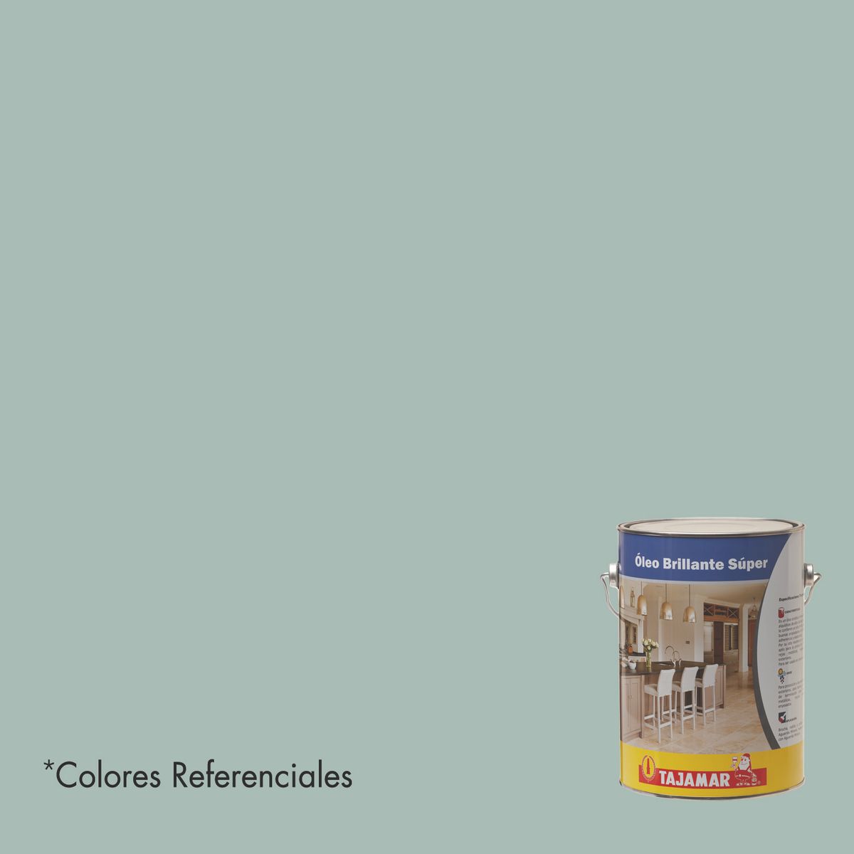 TAJAMAR - Óleo Brillante Super Gris Perla Tajamar Galón