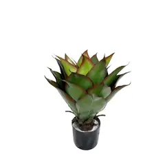 COREL - Agave de 56 cm UV Artificial - Estilo Natural para Interiores y Vitrinas