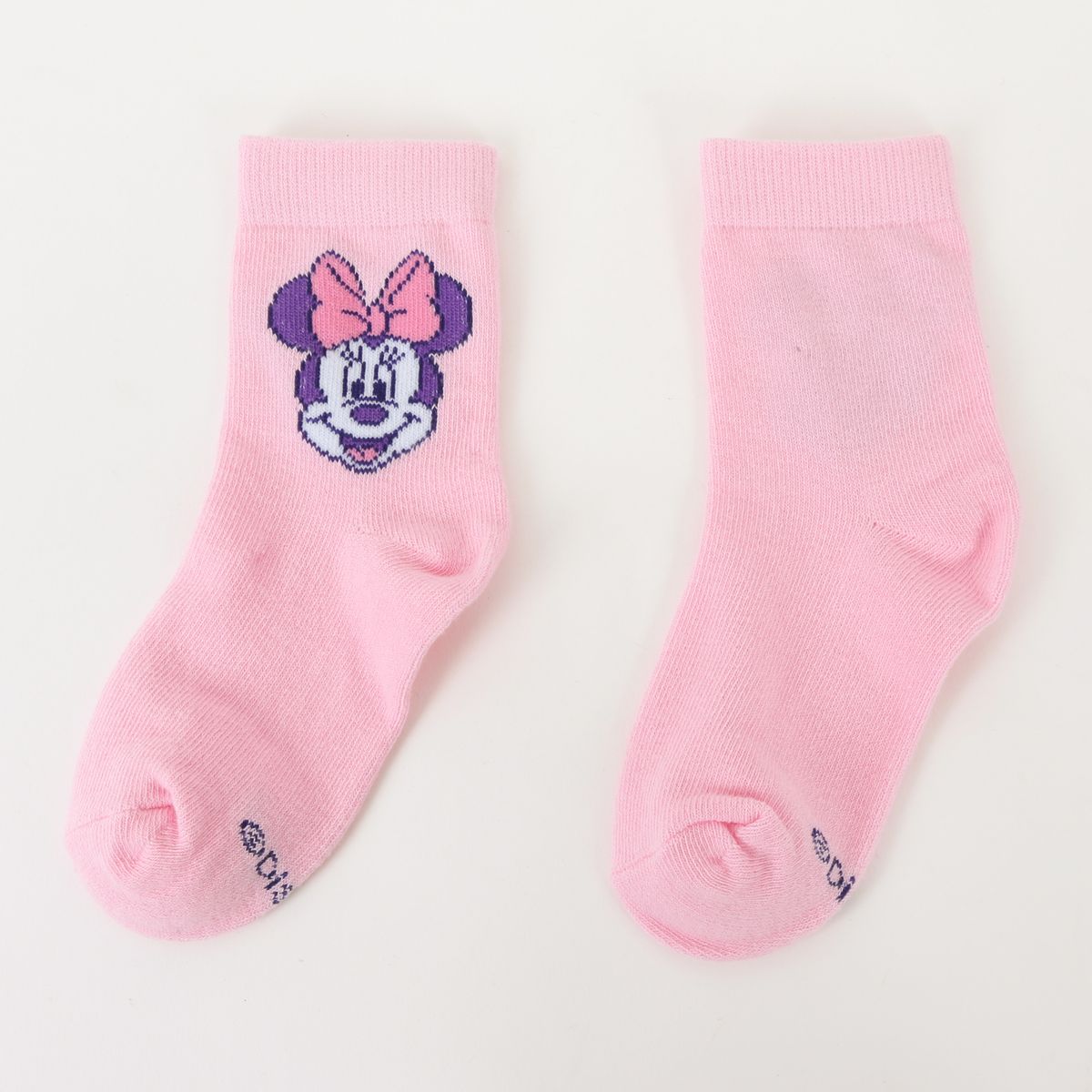 DISNEY - Tripack Calcetines Niña Blanco Minnie & Daisy Disney
