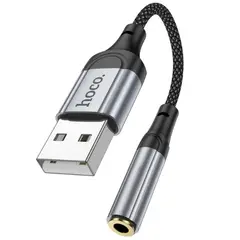 HOCO - Adaptador Audio USB a Jack 35mm LS36