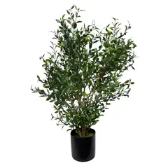 COREL - Arbusto Boxwood 76cm Artificial - Estilo Natural para Interiores y Vitrinas