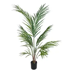 COREL - Areca 120cm Artificial - Estilo Natural para Interiores y Vitrinas
