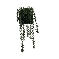 COREL - Arreglo De Cactus Rosario 40cm Artificial - Estilo Natural para Interiores y Vitrinas