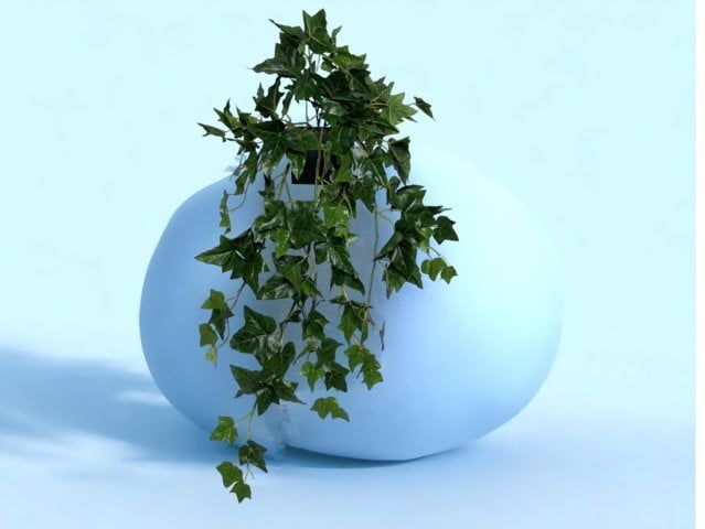 Arreglo De Hiedra Inglesa Artificial - Estilo Natural para Interiores y Vitrinas