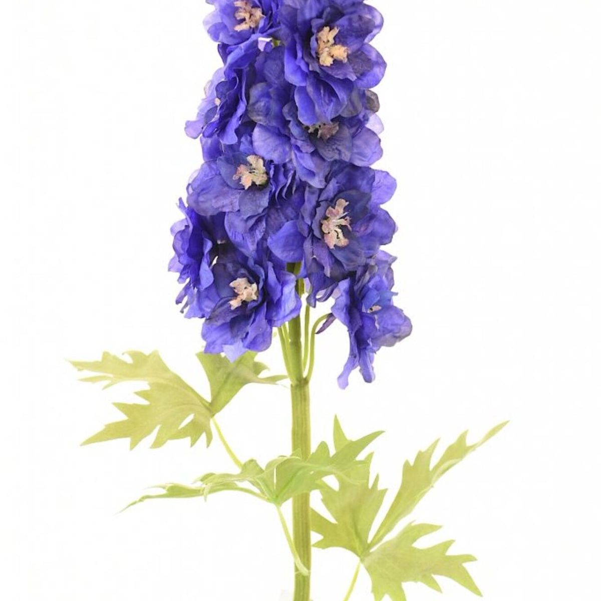 COREL - Delphinium Azul 94cm Artificial - Estilo Natural para Interiores y Vitrinas