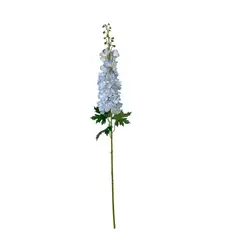 COREL - Delphinium Celeste 94cm Artificial - Estilo Natural para Interiores y Vitrinas