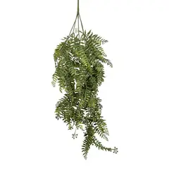 COREL - Enredadera Colgante Cypress Verde Artificial - Estilo Natural para Interiores y Vitrinas