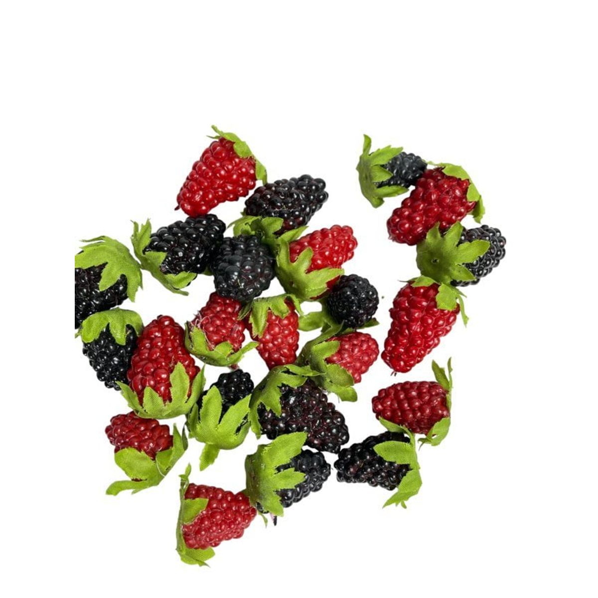 COREL - Frambuesas y moras Artificial Artificial - Estilo Natural para Interiores y Vitrinas