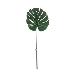 COREL - Hoja de Monstera 100cm Artificial - Estilo Natural para Interiores y Vitrinas
