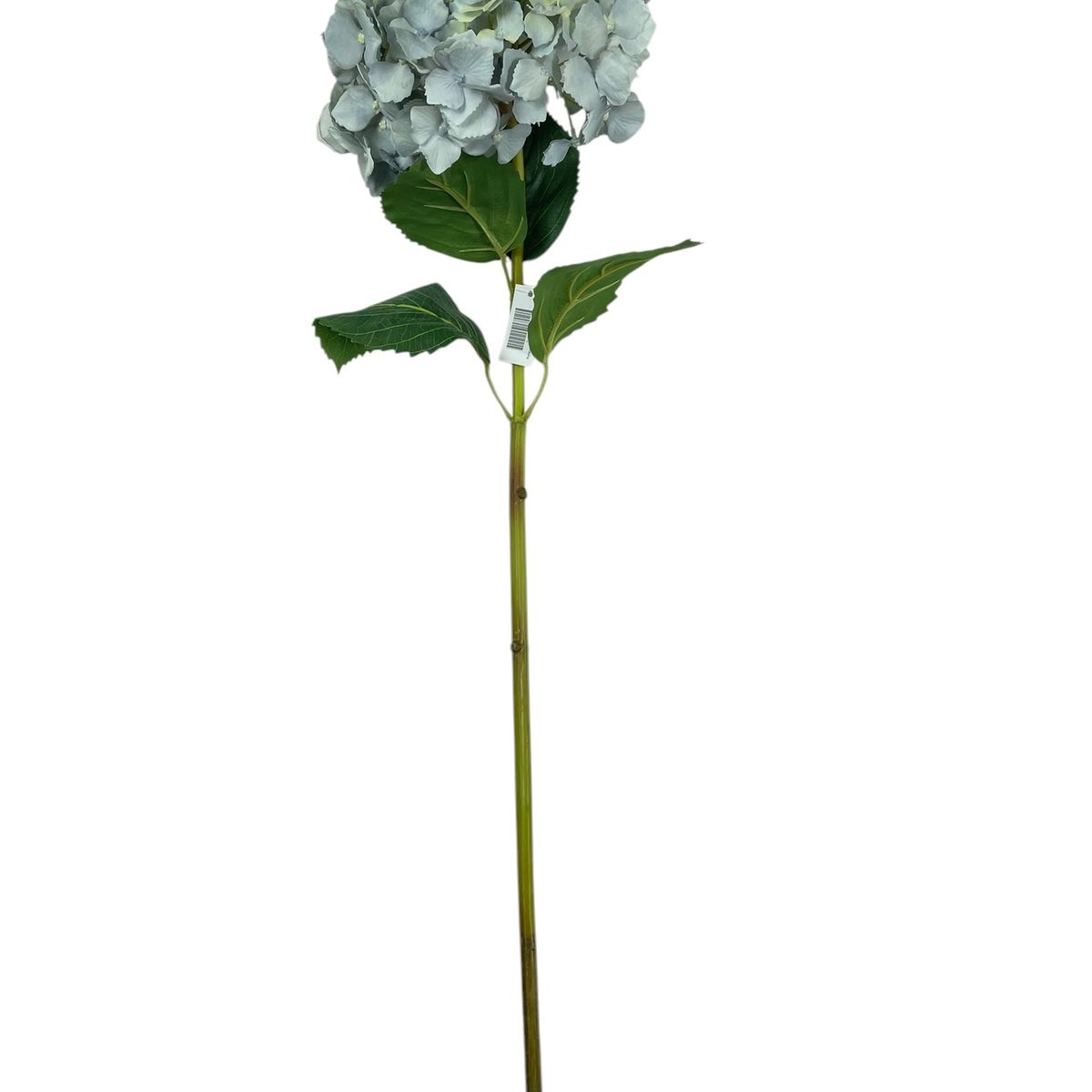 COREL - Hortensia Celeste Lila con Hojas 82cm Artificial - Estilo Natural para Interiores y Vitrinas