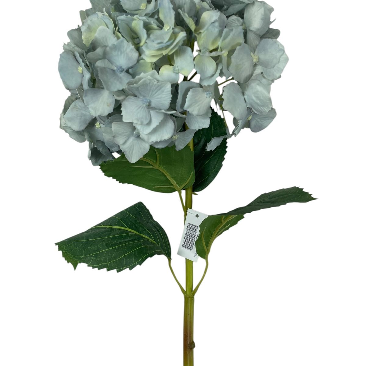 COREL - Hortensia Celeste Lila con Hojas 82cm Artificial - Estilo Natural para Interiores y Vitrinas