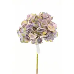 COREL - Hortensia Lila 50cm Artificial - Estilo Natural para Interiores y Vitrinas