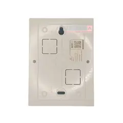 GENERICO - Tablero Plastico 6 Modulos Sobrepuesto Libre Halog. Tapa Transp.