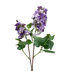 COREL - Lila Morada Clara 85cm Artificial - Estilo Natural para Interiores y Vitrinas