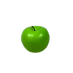 COREL - Manzana Verde Grande Artificial - Estilo Natural para Interiores y Vitrinas